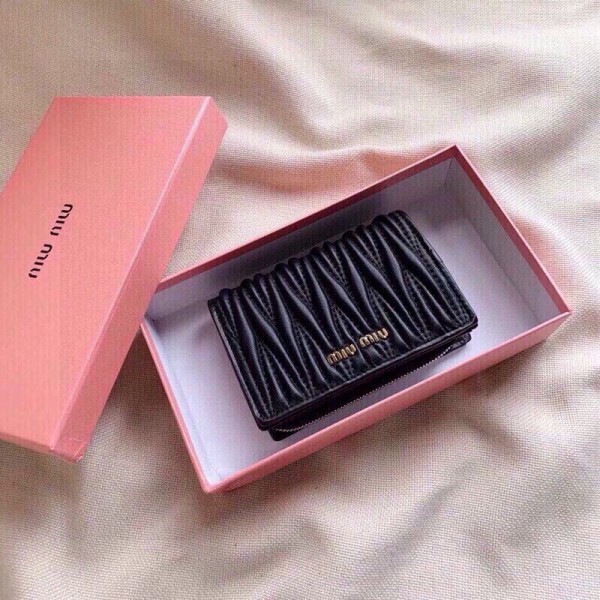 Ми ‍ uMiu/нимуэ ‍ нимуэ нов pocket (поддельн овчин складк маленьк заж для денег